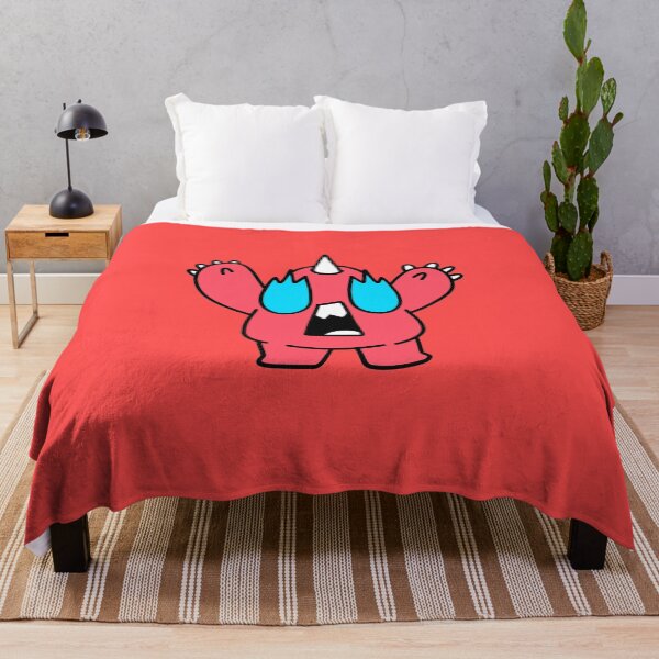 Item preview, Manny el monstruo rojo asustado designed and sold by monsterino.