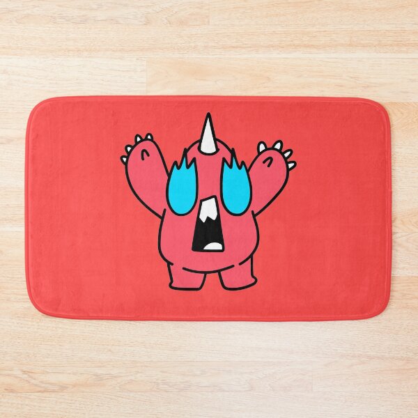 Item preview, Manny The Red Scared Monster designed and sold by monsterino.
