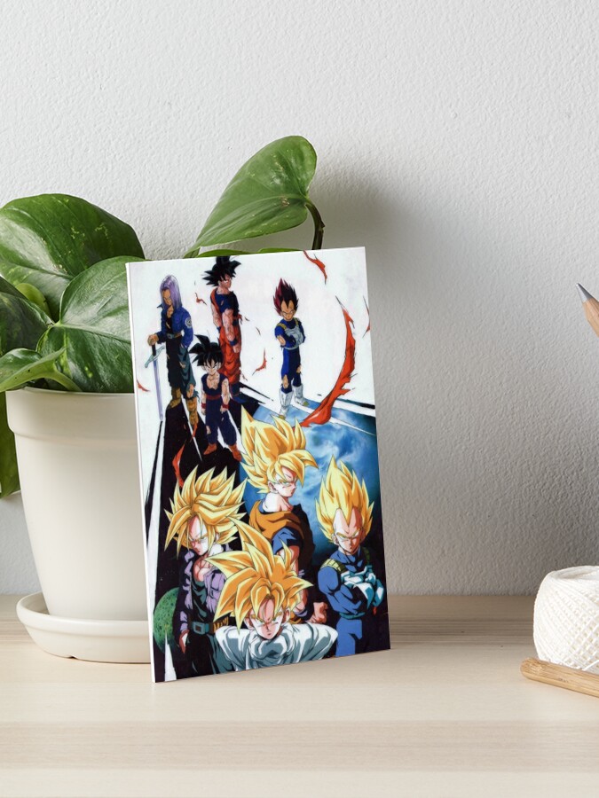 Super Saiyan 3 Goku Art Board Print for Sale by BeeRyeCrafts