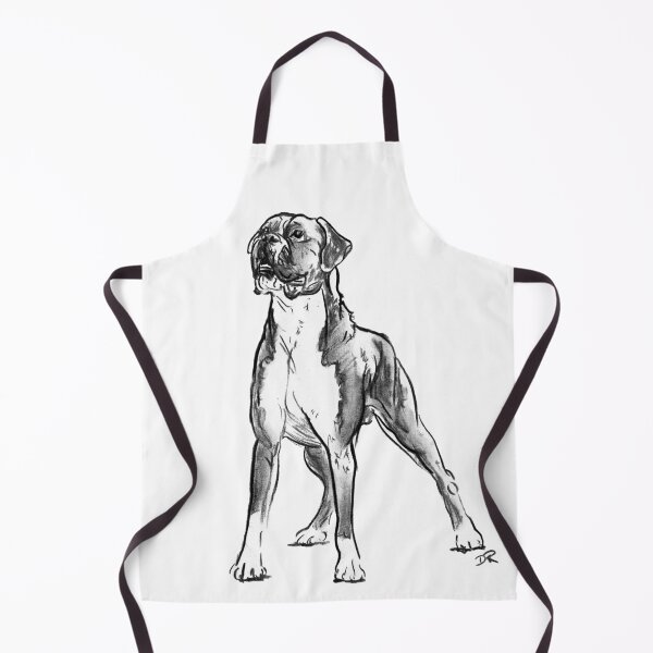 Item preview, Boxer Dog Drawing designed and sold by douglasrickard.
