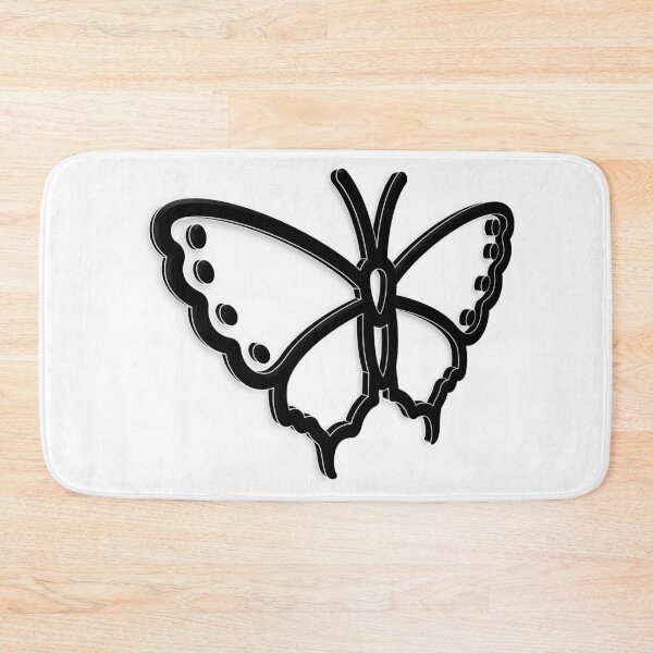 Item preview, Butterfly ~ Black & White designed and sold by Boakes-Digital.