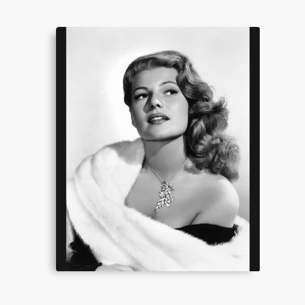 Rita Hayworth Print Classic Black And White 1940s 1950s Old Hollywood Free Shipping Iconic Art Print Art Print Wall Art Pin Up Art Collectibles Prints Issho Ueno Com