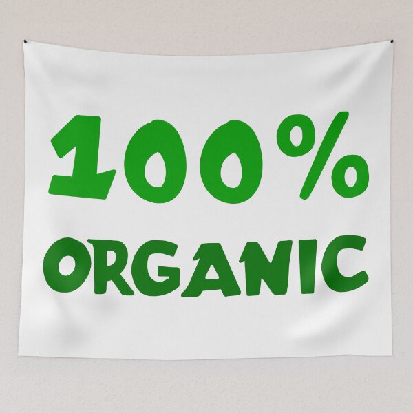 Item preview, 100 percent Organic designed and sold by JoyforU.