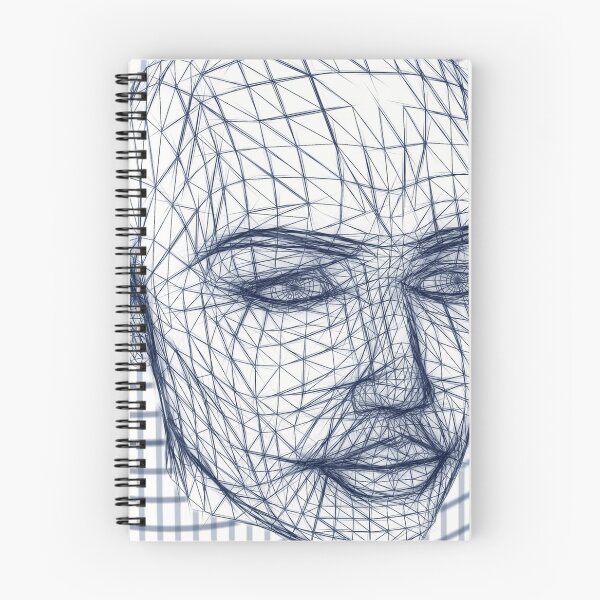Item preview, Wireframe of a head designed and sold by NW-Photo-Art.