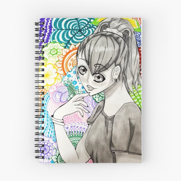Item preview, Anime meets zentangle  designed and sold by Anna Dunn.