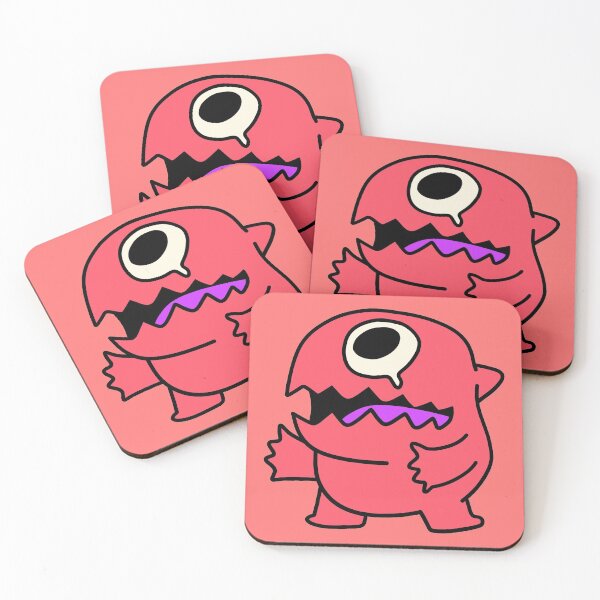 Item preview, Sam The Red Goofy Monster designed and sold by monsterino.