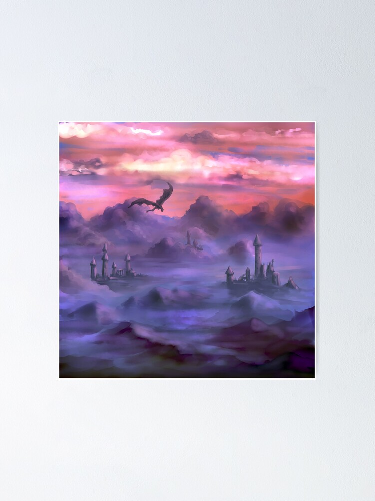Alternate view of Above the clouds Poster