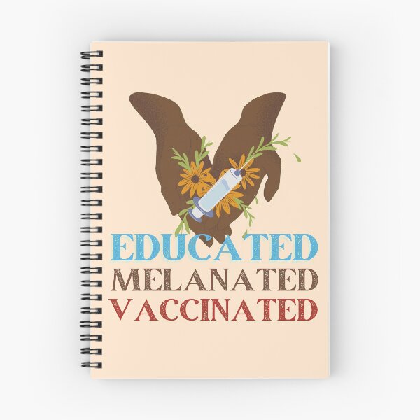 Item preview, Educated. Melanated. Vaccinated- Black Hand with Sunflower version designed and sold by EvaWolf.