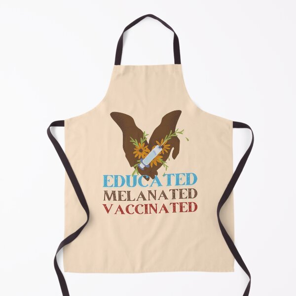 Item preview, Educated. Melanated. Vaccinated- Black Hand with Sunflower version designed and sold by EvaWolf.