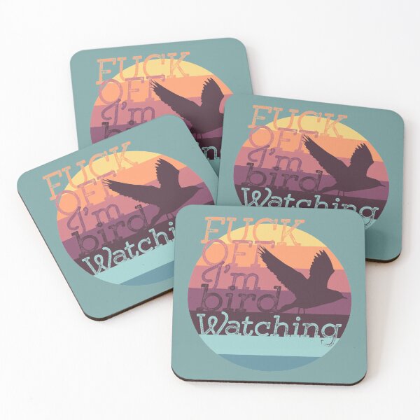 Item preview, Bird watcher funny quote, Fuck off I'm bird watching designed and sold by Sociojunkie.