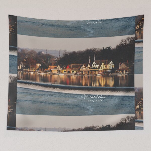 Item preview, Philadelphia, Pennsylvania - Beautiful Boathouse Row  designed and sold by leemcnut.