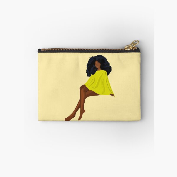Item preview, Brown Skin Girl Yellow Dress Blackwoman Women Empowerment designed and sold by Imakeyouhappy.
