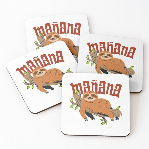 Item preview, Mañana Funny Sloth designed and sold by Ayurveda Fun Store.