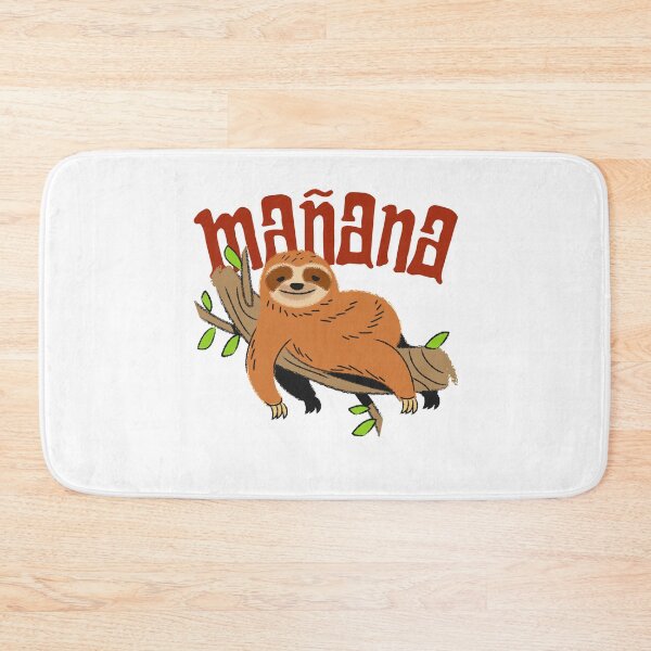 Item preview, Mañana Funny Sloth designed and sold by Ayurveda Fun Store.