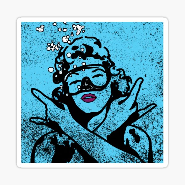 Item preview, Undersea Model Marilyn  designed and sold by AlwaysReadyCltv.