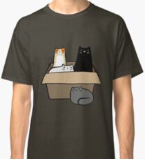 Katzen in einer Box Classic T-Shirt