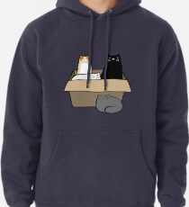 Katzen in einer Box Hoodie