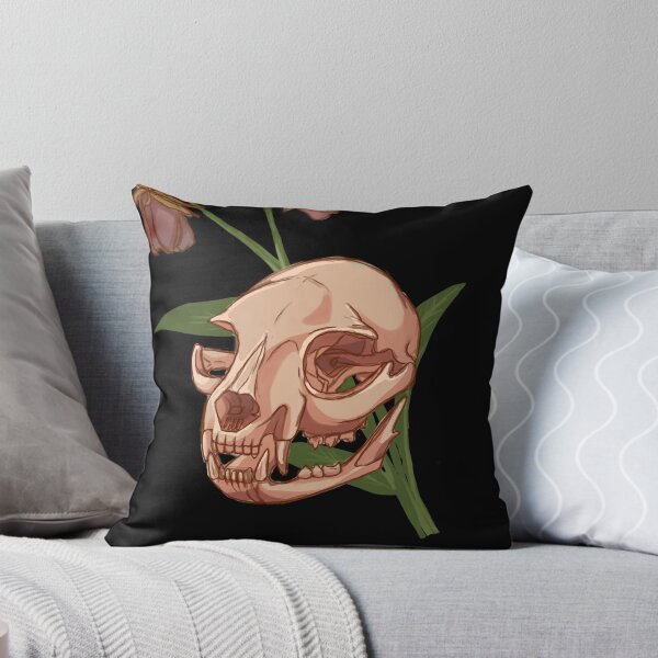 Item preview, Animal Skull with Dead Flowers designed and sold by Sariah  Christensen.