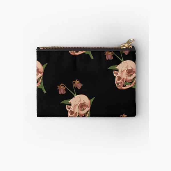 Item preview, Animal Skull with Dead Flowers designed and sold by Sariah  Christensen.