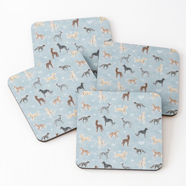 Item preview, Hairy Lurchers designed and sold by Elspeth Rose Design.