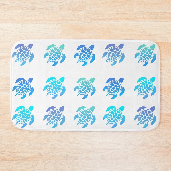 Item preview, Blue ombre ocean sea turtles collection | Turtle lover | Turtle gifts designed and sold by Lindsay Marie Patterns.