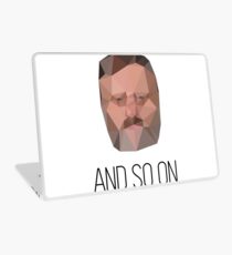 Vinilo para portátil Y así sucesivamente - Slavoj Zizek