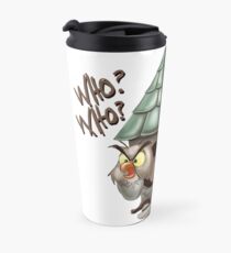 Archimedes Who Who What What? Travel Mug