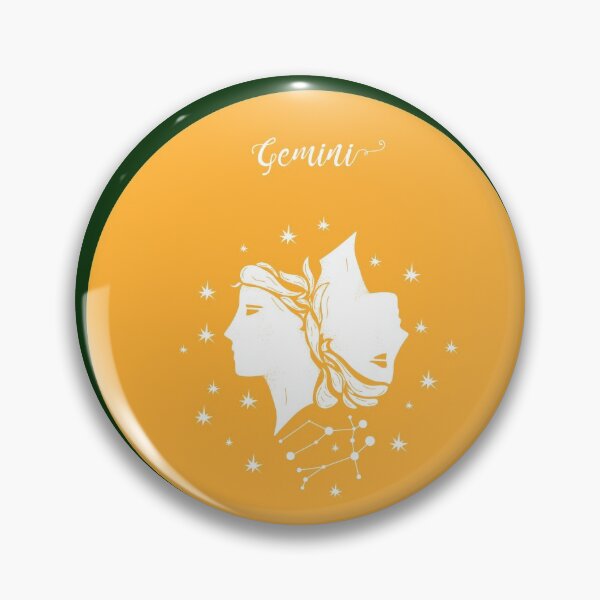 Item preview, Zodiac Sign Gemini on its Lucky Color designed and sold by Jana01.