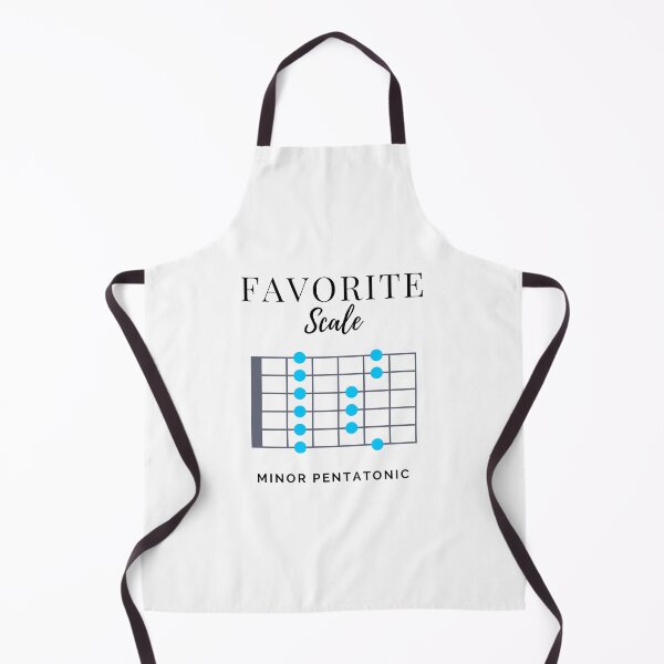 Item preview, Favorite Scale Minor Pentatonic Light Theme designed and sold by nightsworthy.