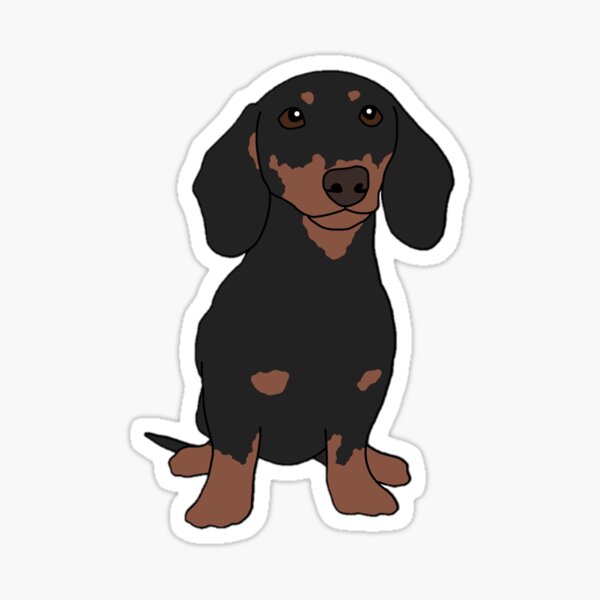 Item preview, Black and Brown Dachshund designed and sold by taylorrowan.