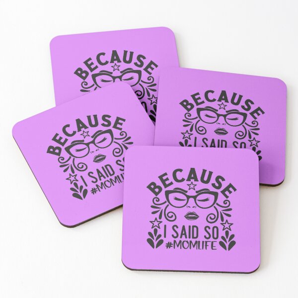 Item preview, Because I Said So - #MOMLIFE -  Funny Gifts for Mother's Day, Christmas, Birthday, Easter, Thanksgiving, Mother, Daughter, Aunt, Grandma, Friend designed and sold by guitarkel.
