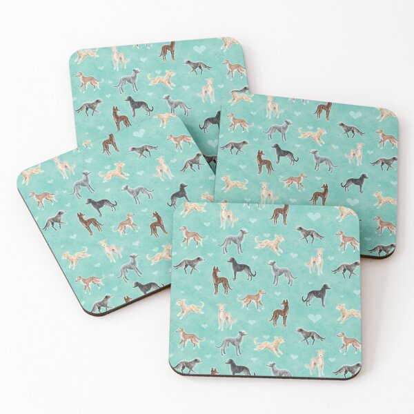 Item preview, Hairy Lurchers designed and sold by Elspeth Rose Design.