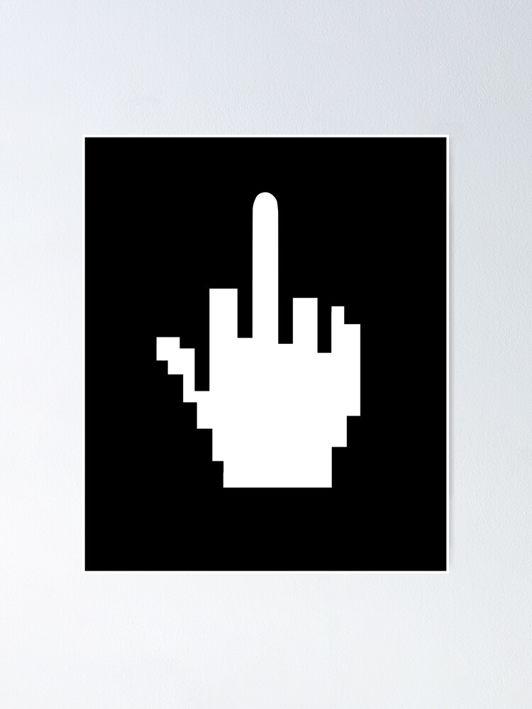 Pixelated Middle Finger Gifts & Merchandise for Sale