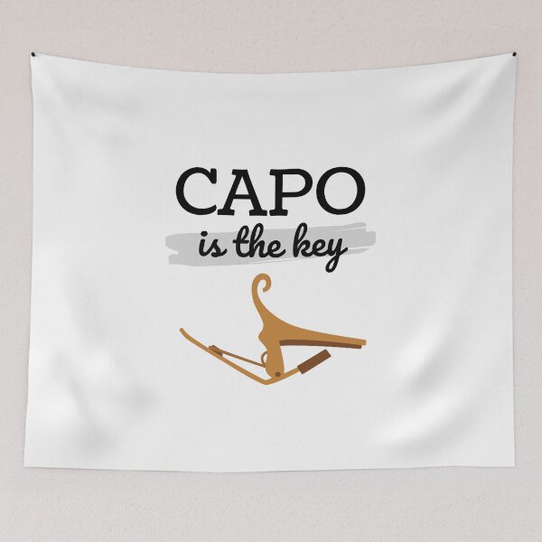 Item preview, Capo is the Key Wood Capo Light Theme designed and sold by nightsworthy.