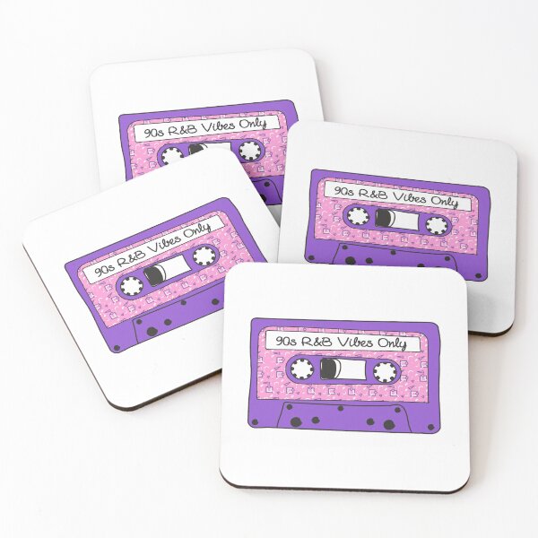 Item preview, 90s R&B Vibes Only Cassette Tape Memphis Print designed and sold by SoulVisible.