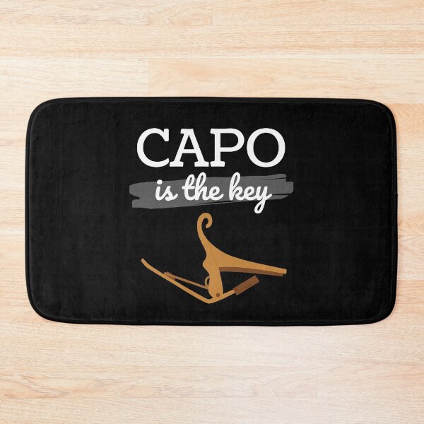 Item preview, Capo is the Key Wood Capo Dark Theme designed and sold by nightsworthy.