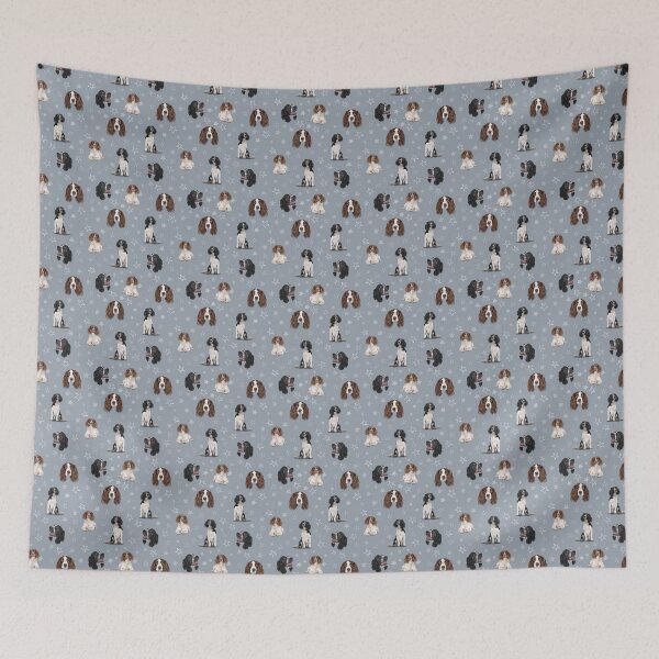 Item preview, The Springer Spaniel Blue designed and sold by Elspeth Rose Design.