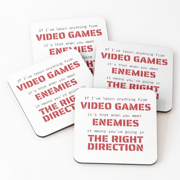 Item preview, Going into the right direction, learning from video games designed and sold by NoCoastShop.