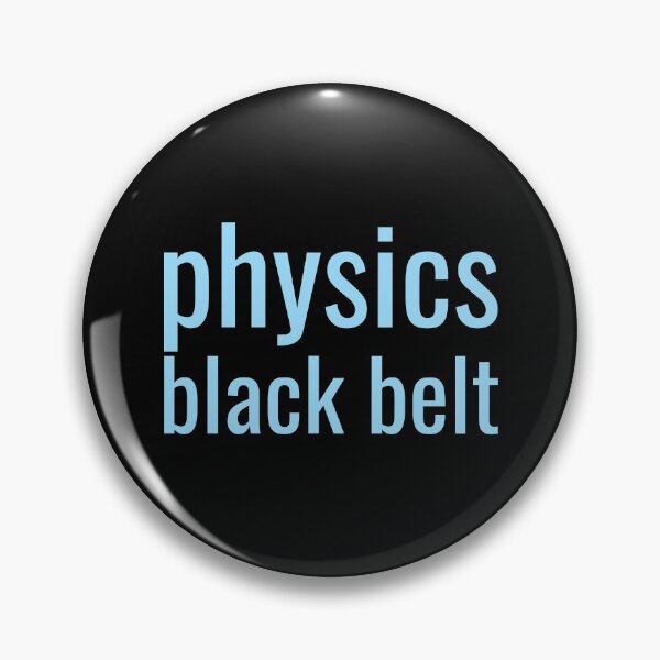 Item preview, Physics Black Belt designed and sold by AwesomeProject.
