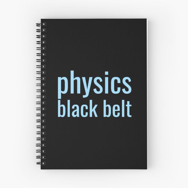 Item preview, Physics Black Belt designed and sold by AwesomeProject.