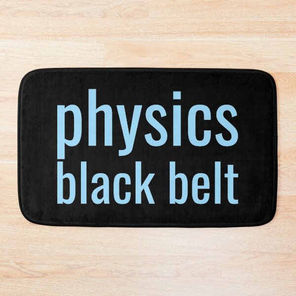 Item preview, Physics Black Belt designed and sold by AwesomeProject.