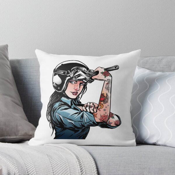 Item preview, Woman bikers motorcycle designed and sold by ltt23.