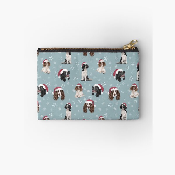 Item preview, The Christmas Springer Spaniel designed and sold by Elspeth Rose Design.
