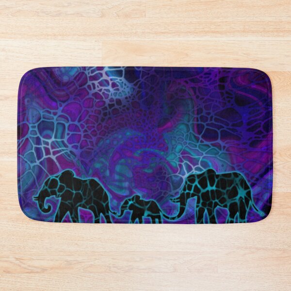 Item preview, Entranced, buddhist digital fluid pour with cells designed and sold by MayGreenAbgrall.