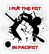 Pacifist Sticker