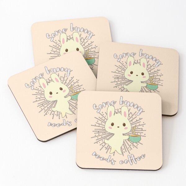 Item preview, Some bunny needs coffee- Funny Easter Pun for Coffee Lovers Gift designed and sold by EvaWolf.