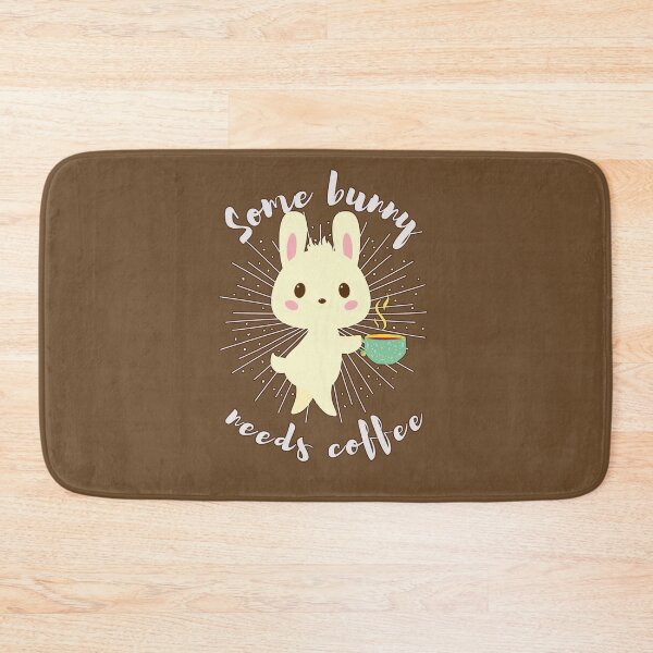 Item preview, Some bunny needs coffee- Funny Easter Pun for Coffee Lovers Gift designed and sold by EvaWolf.