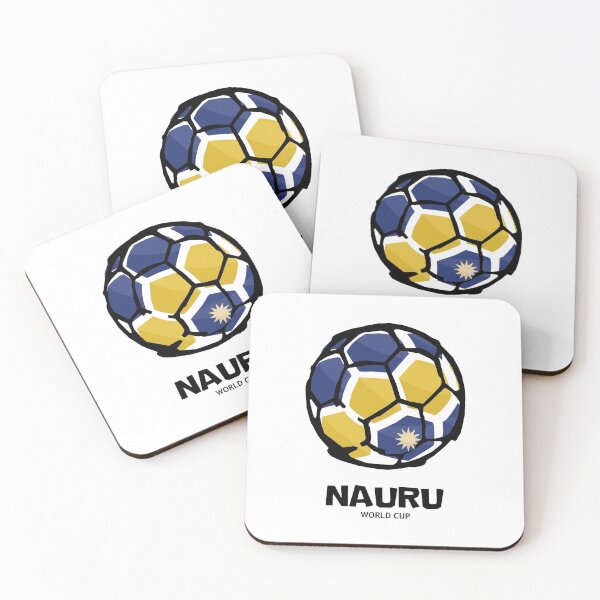 Item preview, Nauru Football Country Flag designed and sold by KewaleeTee.