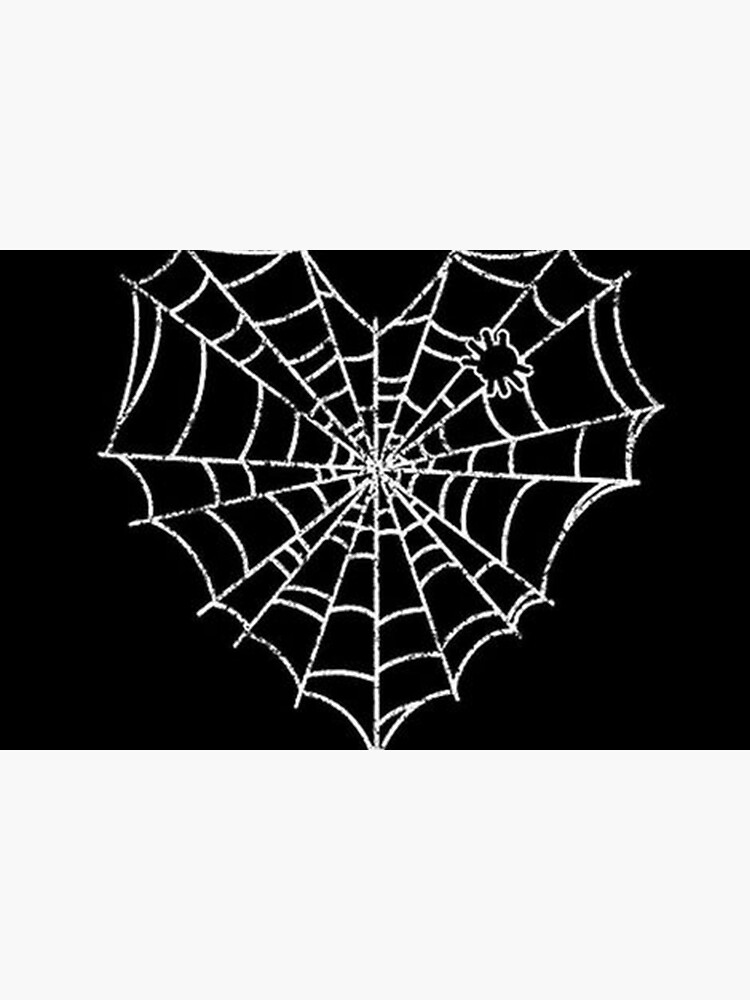 goth spider heart by sabrinamerg
