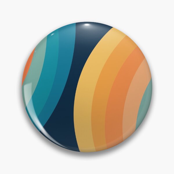 Item preview, Retro design with colorful circles designed and sold by BattaAnastasia.